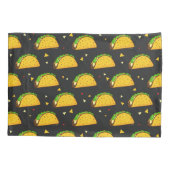 Yummy Taco Pattern Kussensloop (Achterkant)