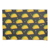 Yummy Taco Pattern Kussensloop (Voorkant)