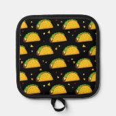 Yummy Taco Pattern Pannenlap (Voorkant)