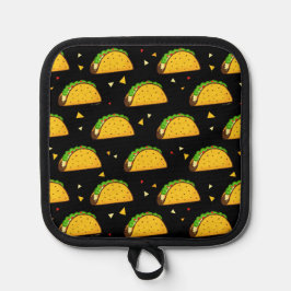 Yummy Taco Pattern Pannenlap