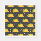Yummy Taco Pattern Servet (Voorkant)