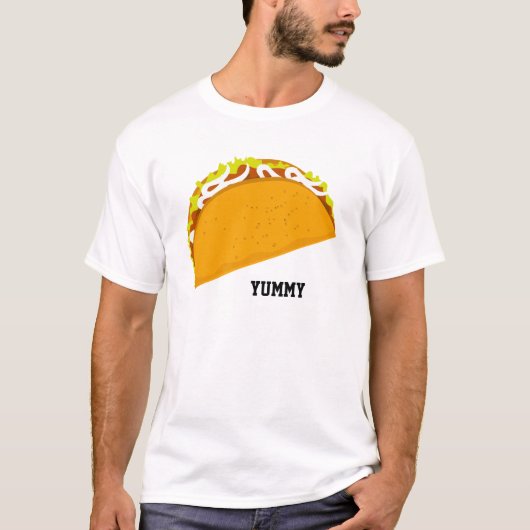 Yummy Taco T-shirt (Voorkant)