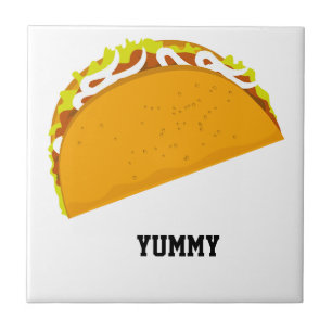 Yummy Taco Tegeltje