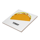Yummy Taco Tegeltje (Zijkant)