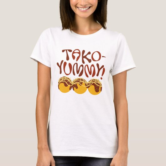 Yummy takoyaki t-shirt (Voorkant)