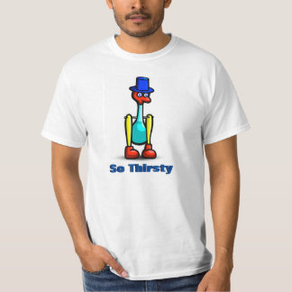 Yummy's Officiële oneindig dorstig Drinky-Bird T T-shirt