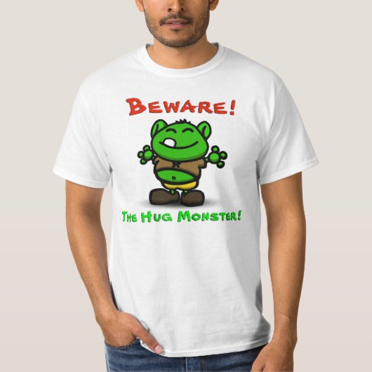 Yummy's Officiële Shirt "The Hug Monster" (Voorkant)