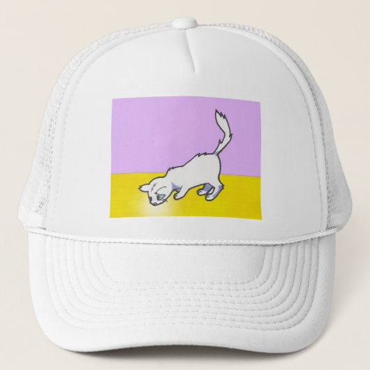 Yuna Anime Art Gallery Character Trucker Pet (Voorkant)