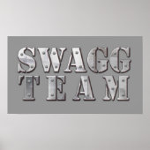 Yung Joc Swagg Team Logo Poster (Voorkant)