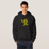 Yung Joc Yellow Logo Hoodie (Voorkant volledig)