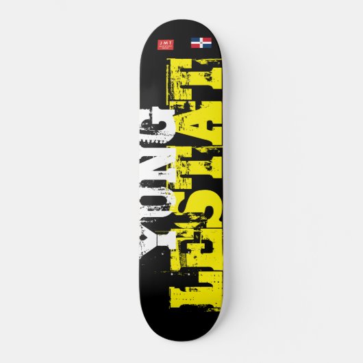 YUNG LESTAT OFFICIEEL Skateboard (Voorkant)