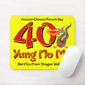 Yung No Mo 40th Birthday Muismat (Met muis)