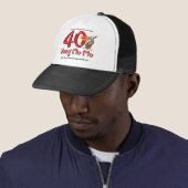 Yung No Mo 40th Birthday Trucker Pet (In situ)