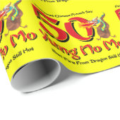 Yung No Mo 50th Birthday Cadeaupapier (Rol Hoek)