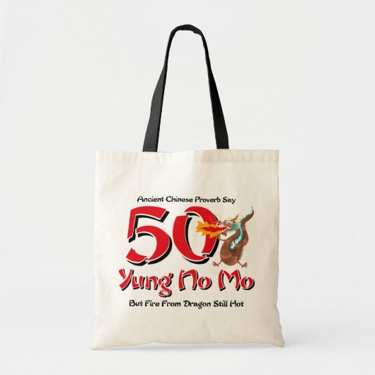 Yung No Mo 50th Birthday Tote Bag (Voorkant)