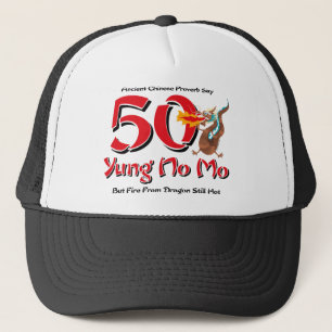 Yung No Mo 50th Birthday Trucker Pet