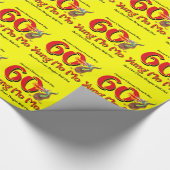 Yung No. Mo 60th Birthday Cadeaupapier (Hoek)