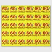Yung No. Mo 60th Birthday Cadeaupapier (Vlak)