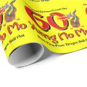 Yung No. Mo 60th Birthday Cadeaupapier (Rol Hoek)