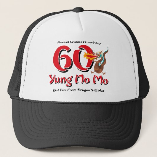 Yung No. Mo 60th Birthday Trucker Pet (Voorkant)