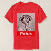 Yung Obama Prez T-shirt (Design voorkant)