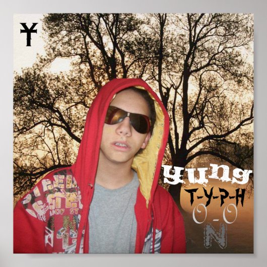 Yung Typhoon Poster1 Poster (Voorkant)