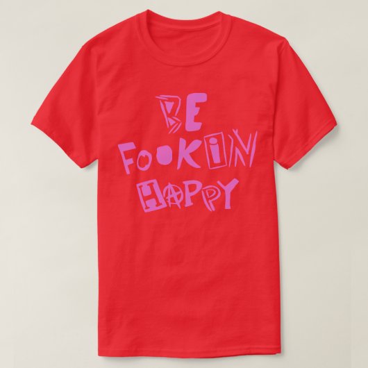 YungBlud Fookin Happy T-shirt (Design voorkant)