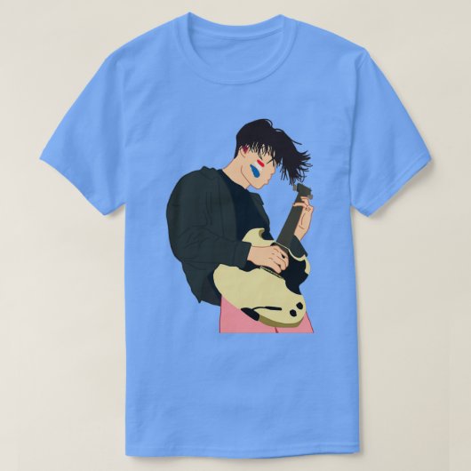 YUNGBLUD gitaarkunstwerk T-shirt (Design voorkant)