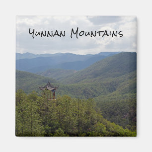Yunnan Mountains, Shaxi, Yunnan - China Magneet