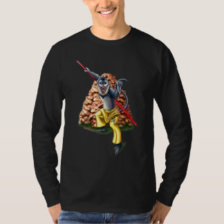 Yunnan Snob Nosed Monkey die zijn paddenstoelen be T-shirt