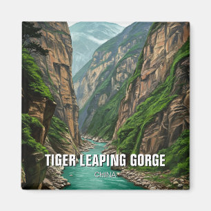 Yunnan Tiger Leaping Gorge China Reizen Magneet