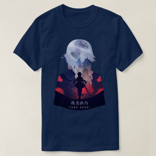 Yuno Gasai Dark Illusion T-shirt (Design voorkant)