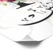 Yunus Yunis Younes Arabic calligraphy name giften Foto Afdruk (Hoek)