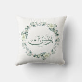Yunus Yunis Younes Arabic calligraphy name giften Kussen (Achterkant)