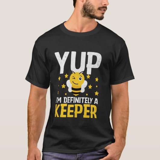 Yup, ik ben zeker een imker t-shirt (Voorkant)