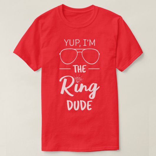 Yup Im Dude I T-shirt (Design voorkant)