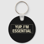 Yup Im Essential Sleutelhanger (Voorkant)