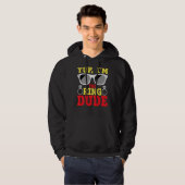 Yup I'm The Ring Dude BACKPRINT Ring Bearer Hoodie (Voorkant volledig)