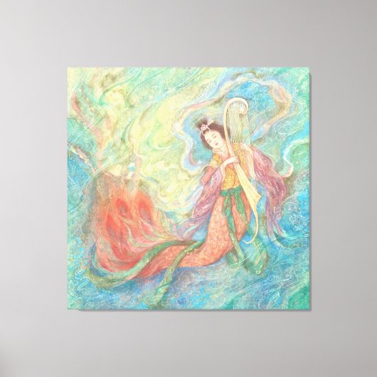 Yura-yura: Celestial Maiden Canvas Afdruk (Voorkant)