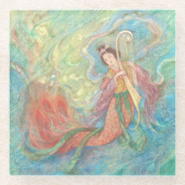 Yura-yura: Celestial Maiden Glazen Onderzetter