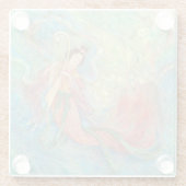 Yura-yura: Celestial Maiden Glazen Onderzetter (Achterkant)