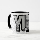 Yuri Bezmenov Quote Tekst Koffie Mok (Voorkant links)