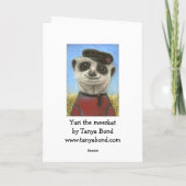 Yuri de meerkat kaart (Achterkant)