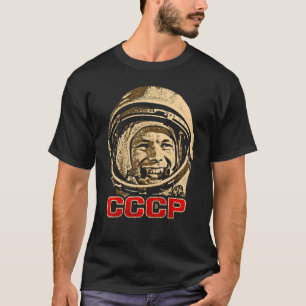 Yuri Gagarin Cosmonaut Astronaut Space Sovjet Unio T-shirt