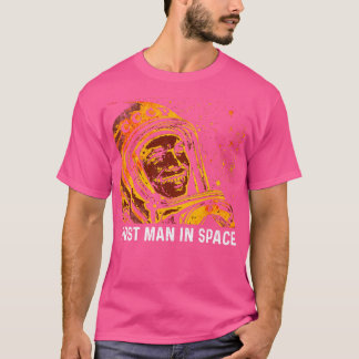 Yuri Gagarin Eerste Man in Ruimte 1 T-shirt