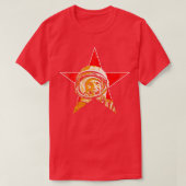 Yuri Gagarin First in Space9 T-shirt (Design voorkant)