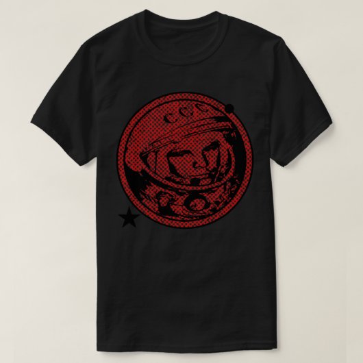 Yuri Gagarin, het eerste Man in de ruimte T-shirt (Design voorkant)