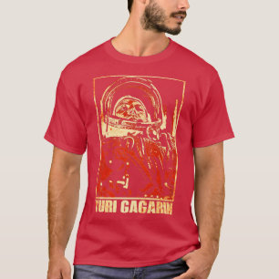 Yuri Gagarin Sovjet Cosmonaut Astronaut10 T-shirt