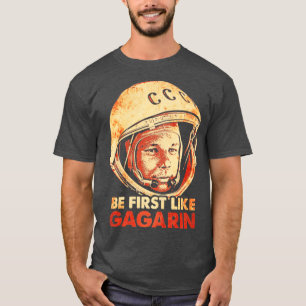 Yuri Gagarin Sovjet Cosmonaut Astronaut12 T-shirt