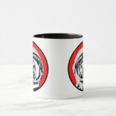 Yuri Gagarin - Sovjet Hero & Cosmonaut Mok (Midden)